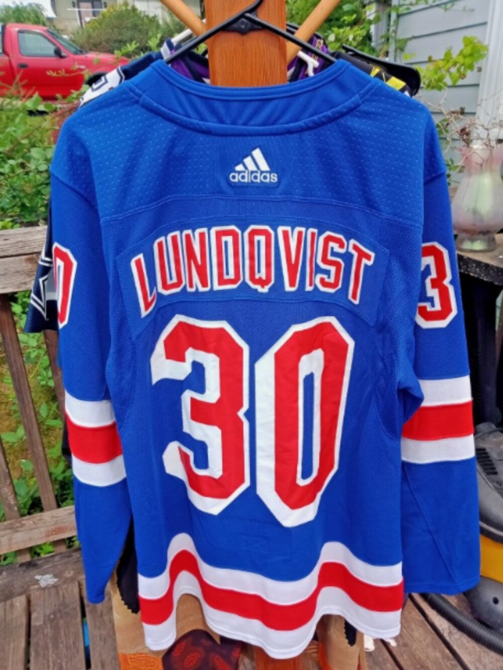 Adidas New York Rangers Henrik Lundqvist Jersey Hockey NHL Mens (50)